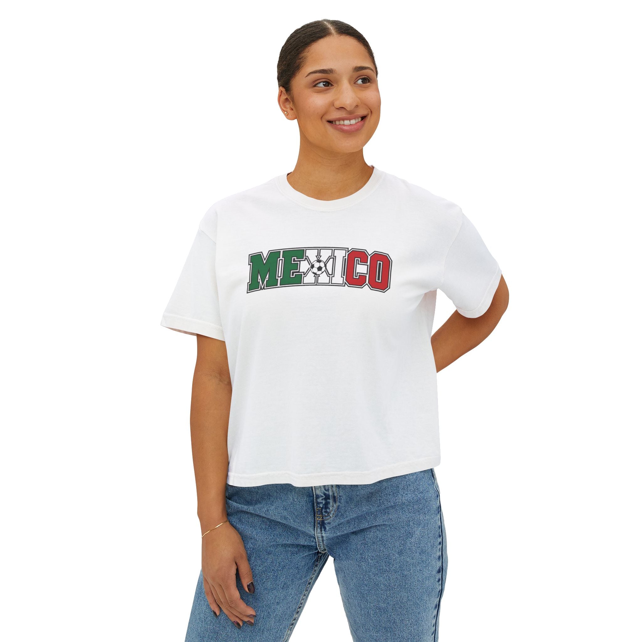 Mexico Graphic Women's Boxy Tee