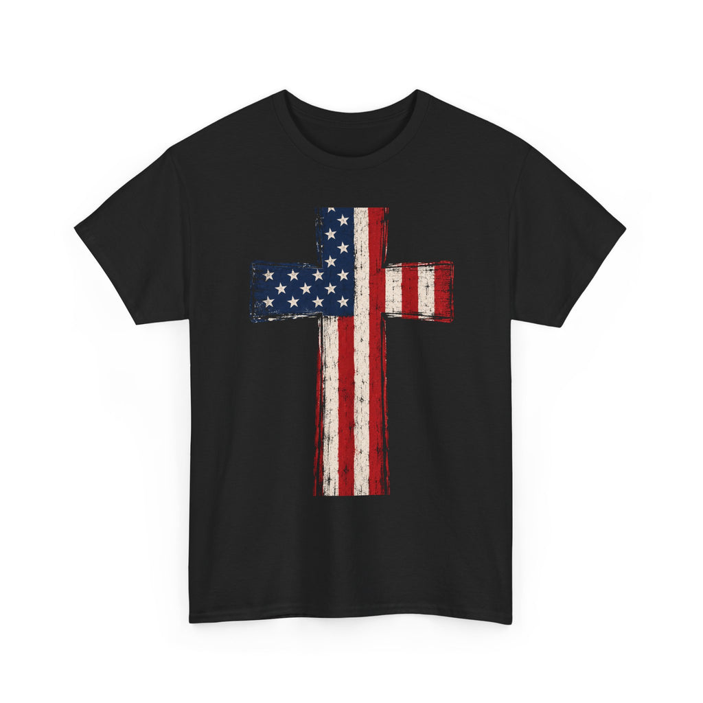 God Bless America Graphic Cotton Tee