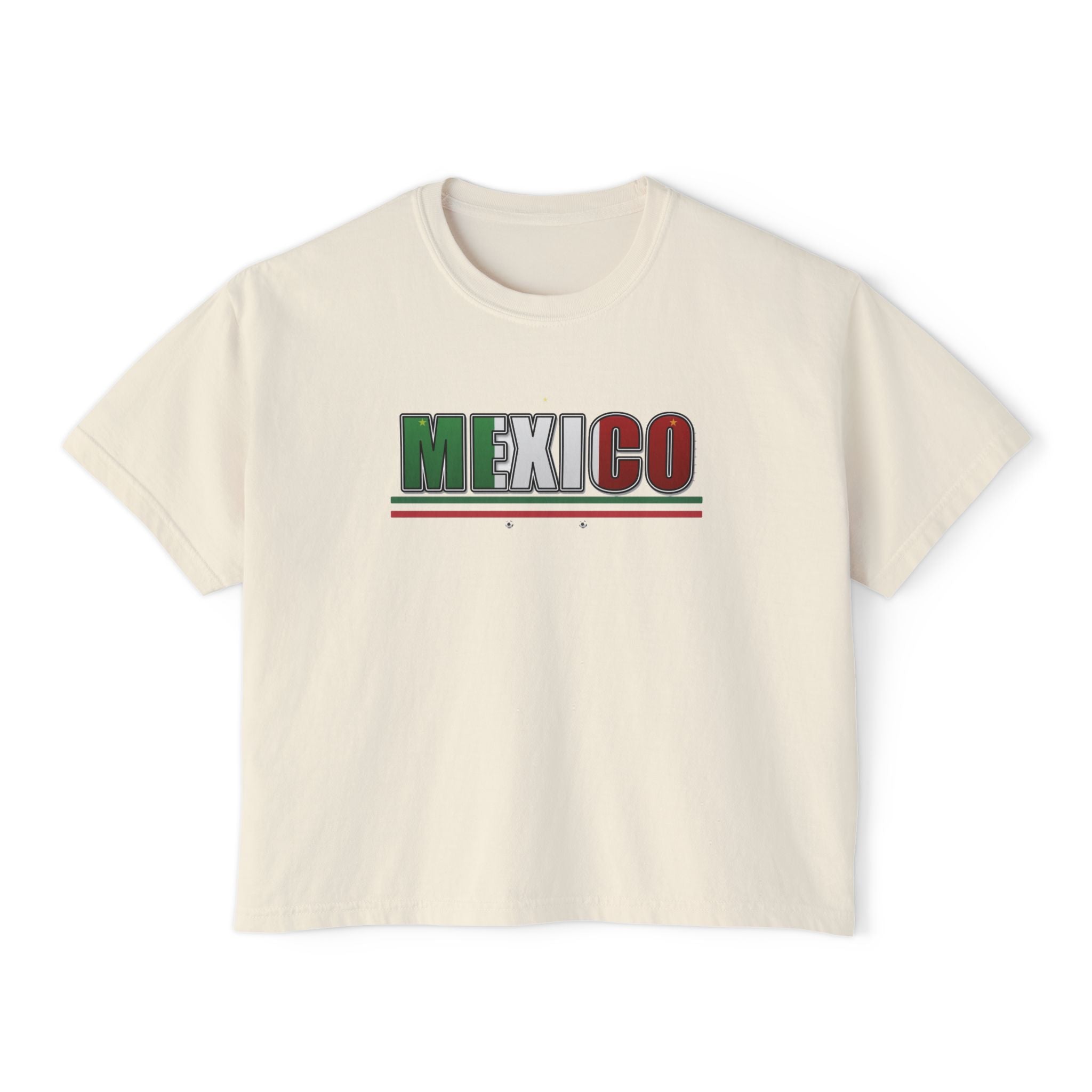 Mexico Women's Graphic Boxy Tee
