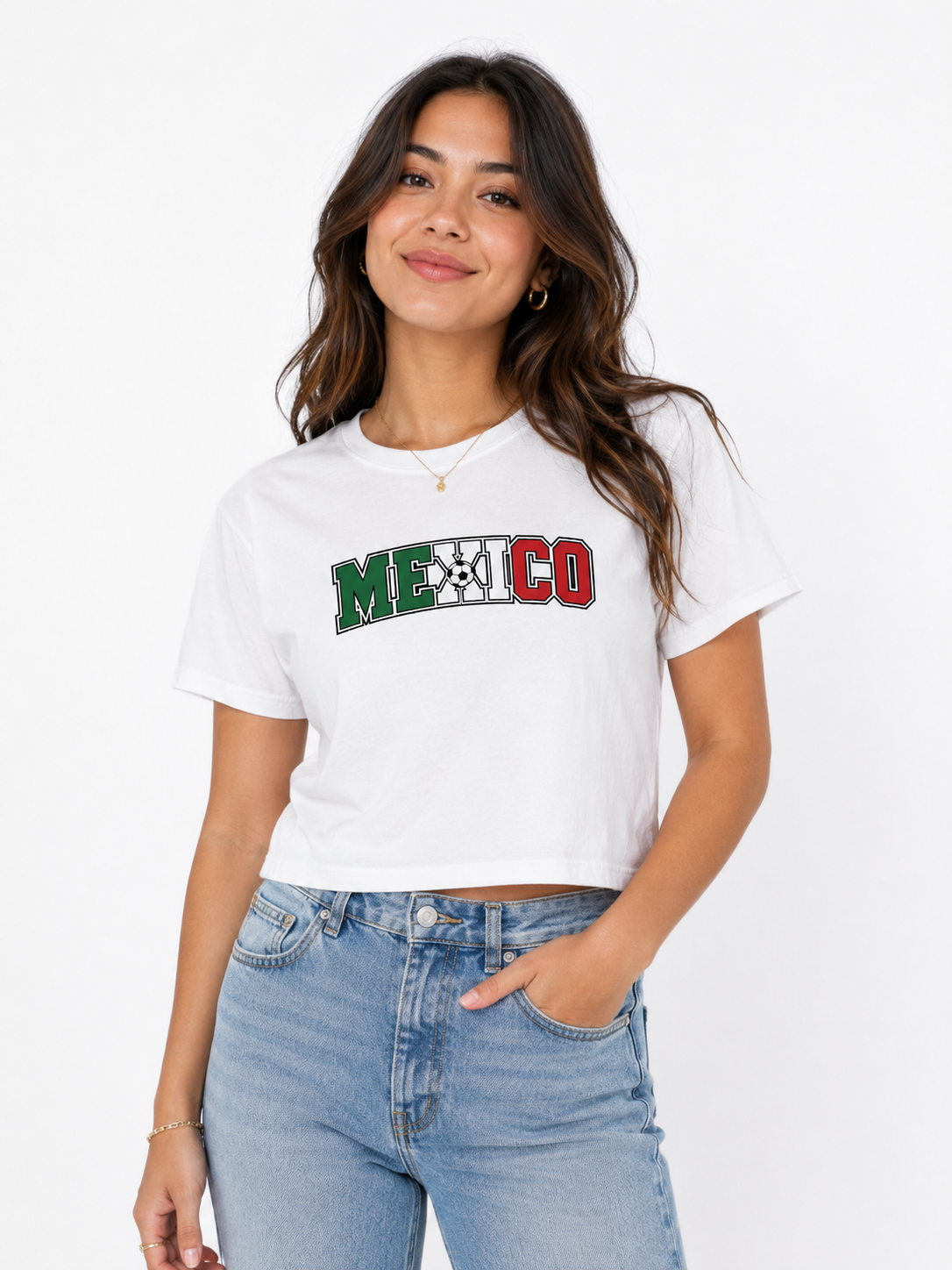 Mexico Graphic Women's Boxy Tee